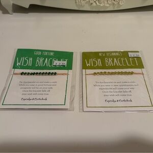 NWT Cupcakes & Cartwheels Bracelets 2-Pack